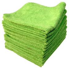 Microfibre Cloth Green 14X14